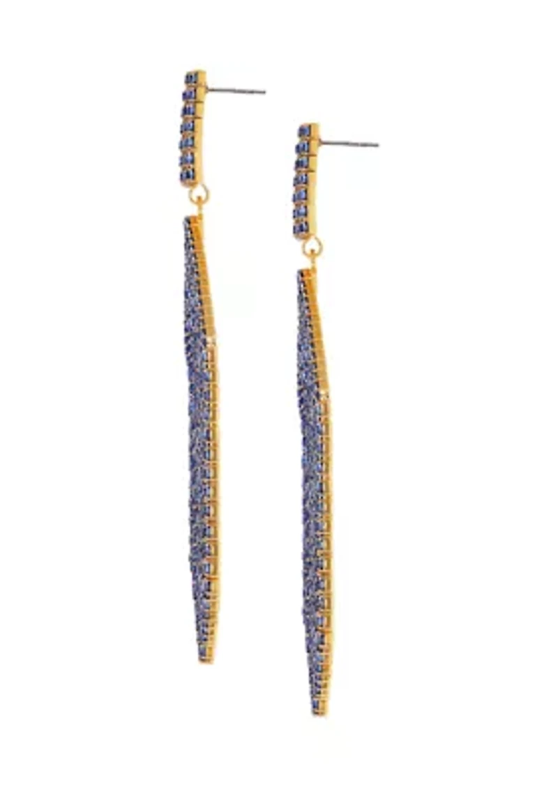 Kite Tassel Chandelier Earrings