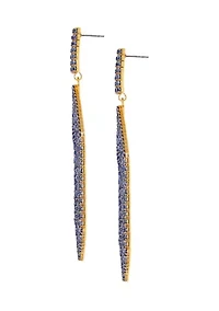 Kite Tassel Chandelier Earrings