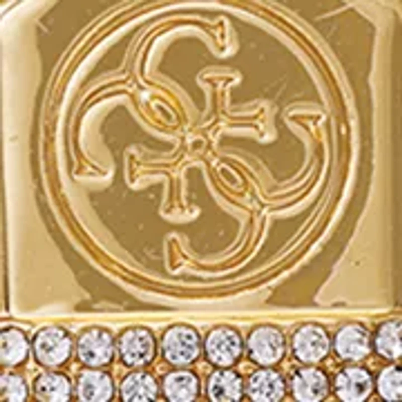 Gold-Tone Mixed Chain & Crystal Bracelet Trio Set