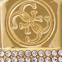 Gold-Tone Mixed Chain & Crystal Bracelet Trio Set