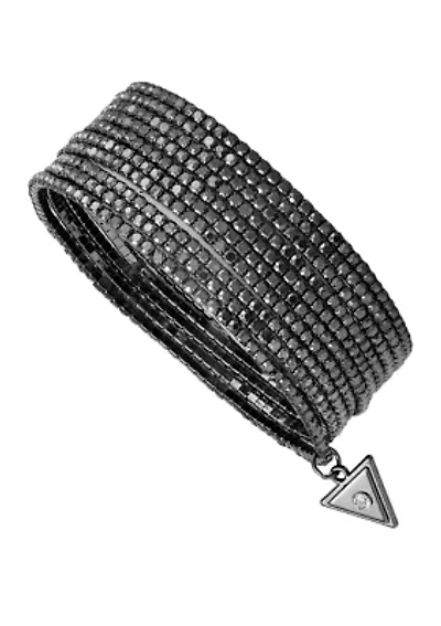 Set of 10 Stone Stretch Bracelets