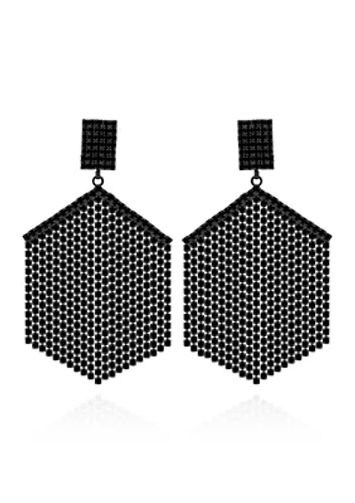 Kite Tassel Chandelier Earrings