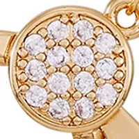 Gold-Tone Necklace with 6 Interchangeable Charms Set