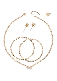 Genuine Cubic Zirconia Star Jewelry Set