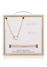 Genuine Cubic Zirconia Star Jewelry Set