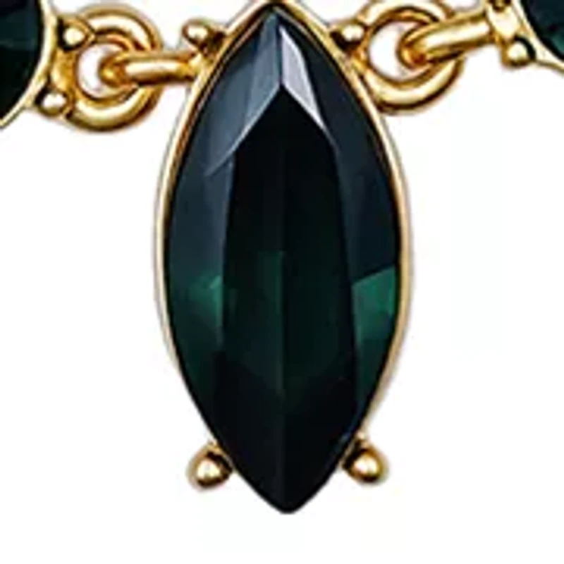 Emerald Crystal Statement Necklace