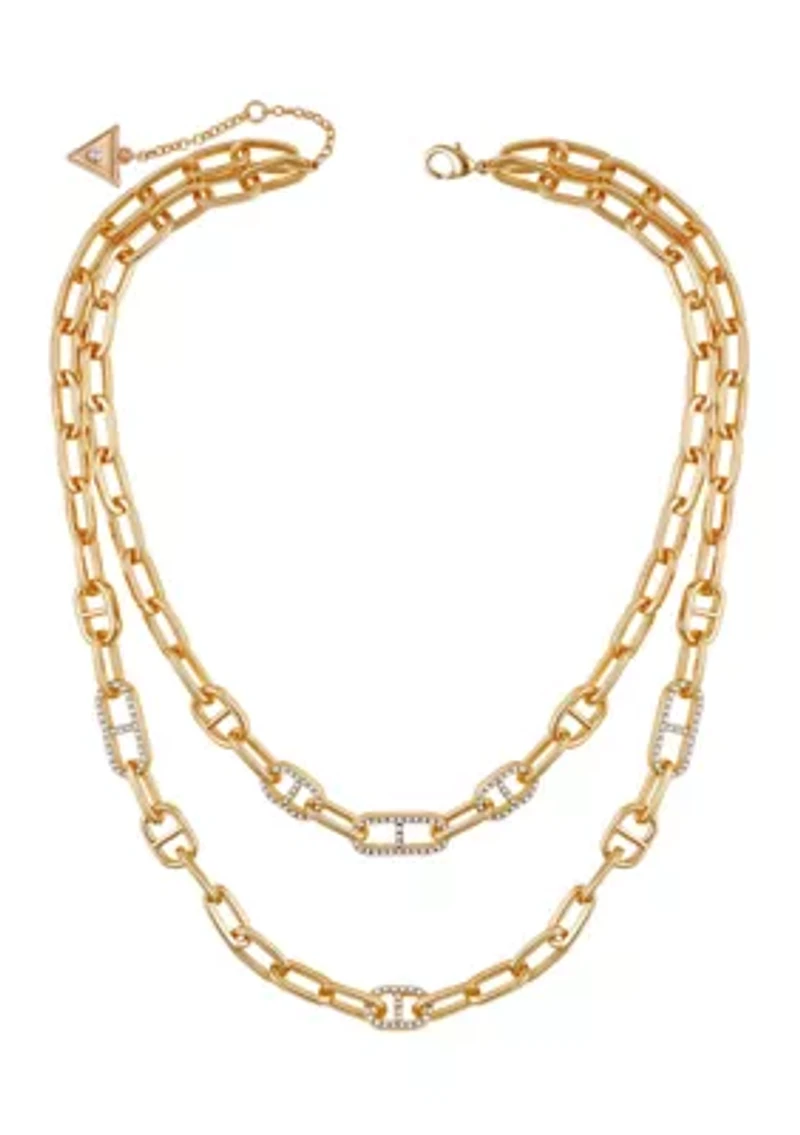 Link Layered Necklace