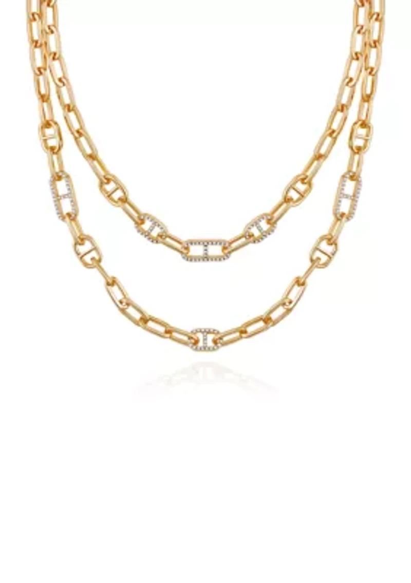 Link Layered Necklace
