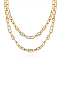 Link Layered Necklace