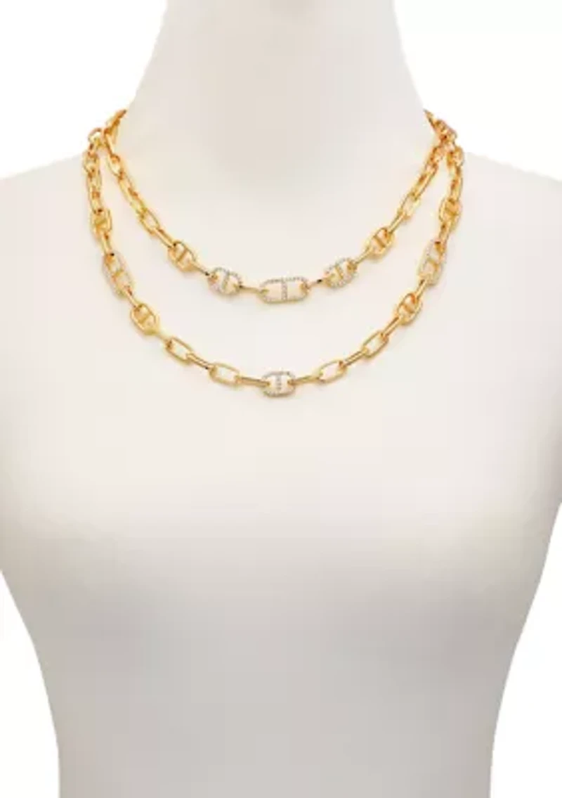 Link Layered Necklace