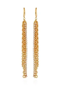 Linear Tassel Earrings
