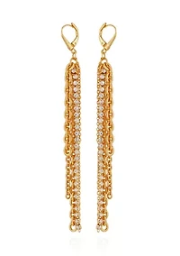 Linear Tassel Earrings