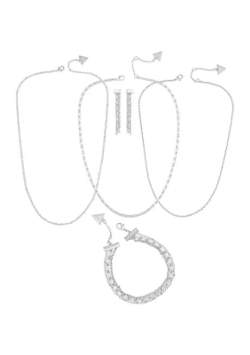 Silver Multi-Chain Boxed Set