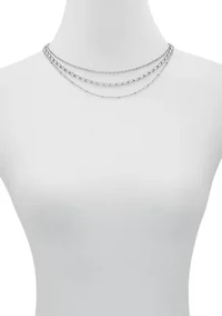 Silver Multi-Chain Boxed Set 