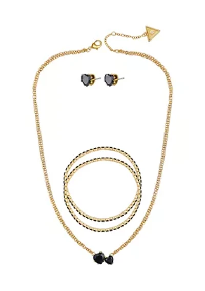 Heart Stone Jewelry Set