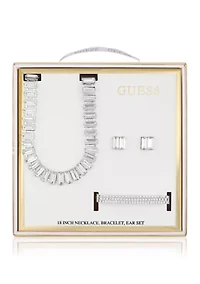 Silver Baguette Boxed Set