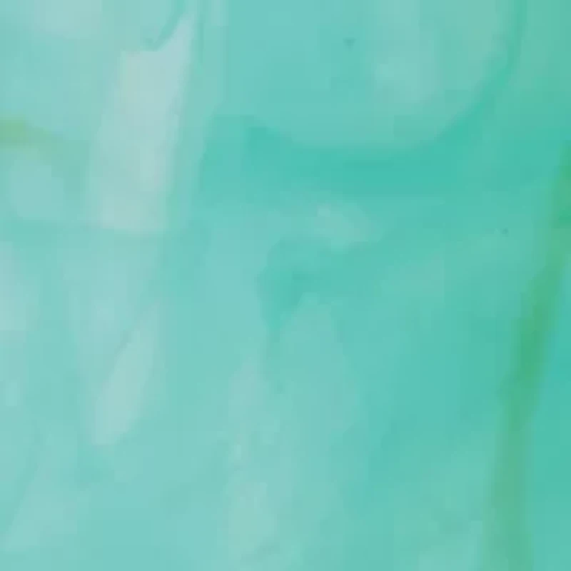 Aqua Lucite Bangle Bracelet