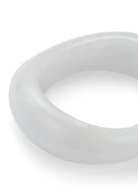 White Bangle Bracelet