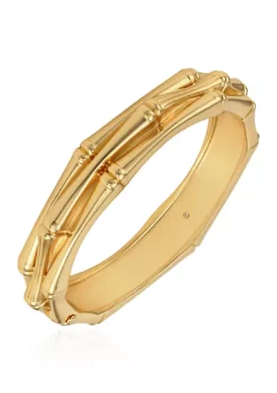 Bamboo Hinge Bangle Bracelet