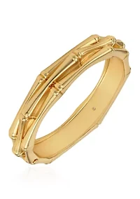 Bamboo Hinge Bangle Bracelet