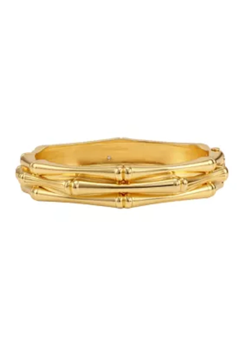 Bamboo Hinge Bangle Bracelet