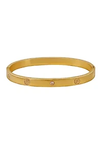 Logo Bangle Bracelet