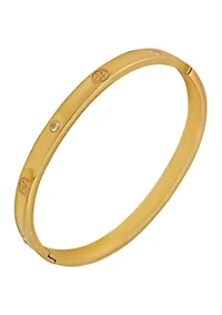 Logo Bangle Bracelet