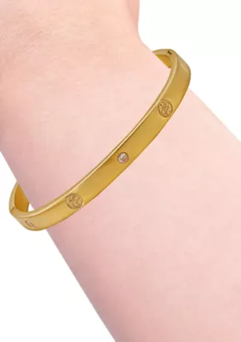Logo Bangle Bracelet