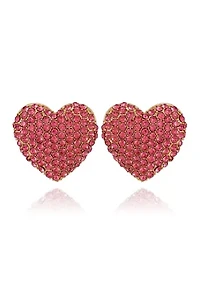  Heart Stud Earrings