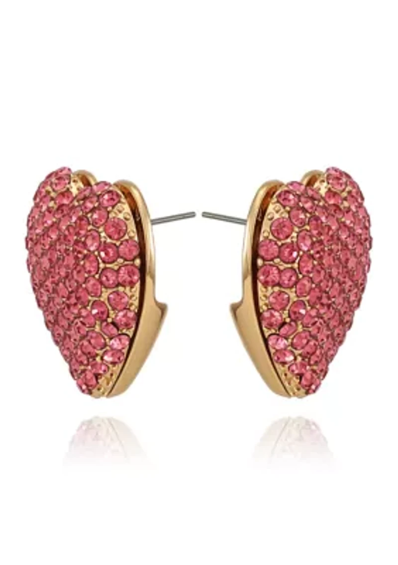 Heart Stud Earrings