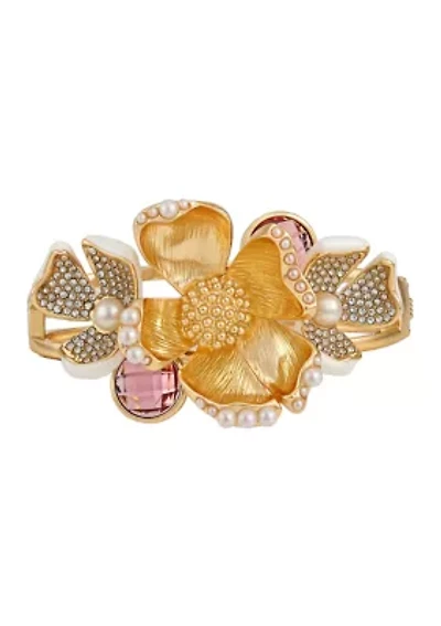 Floral Statement Bracelet