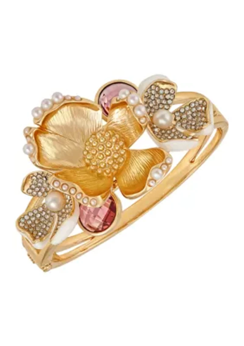 Floral Statement Bracelet