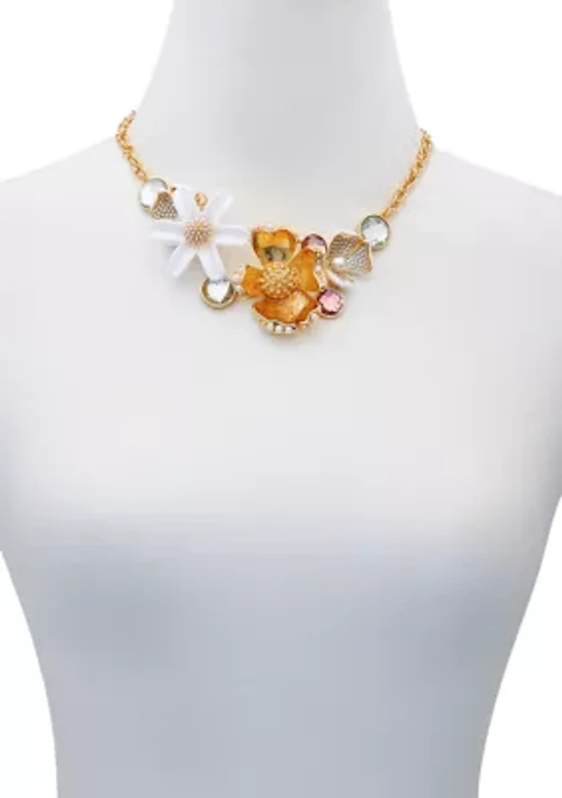 Floral Statement Necklace