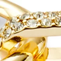 Circle Crystal Linked Bracelet