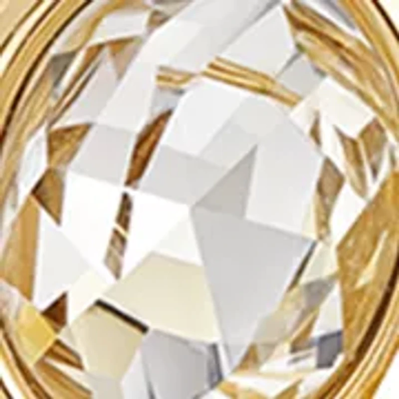 Floral Multi Stone Chandelier Earrings