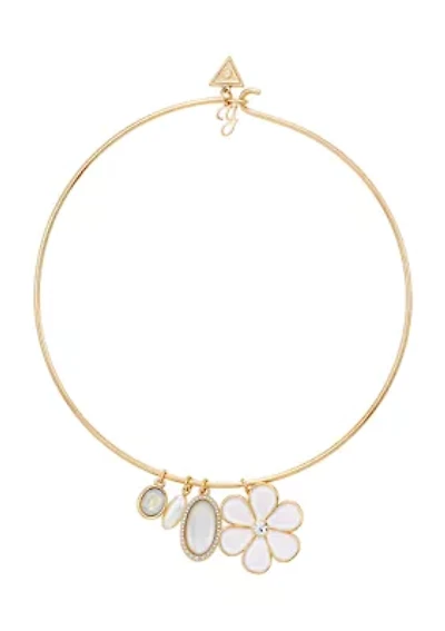 Floral Charm choker Necklace
