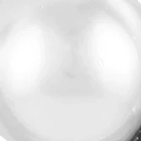 Silver Tone Pearl Ribbon Statement Earrings