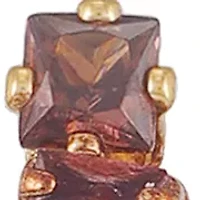 Cubic Zirconia Rhinestone Dangle Linear Earrings