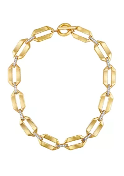 Pavé Link Chain Necklace