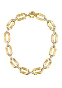  Pavé Link Chain Necklace
