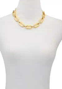  Pavé Link Chain Necklace