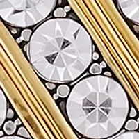  Pavé Chevron Stud Earrings