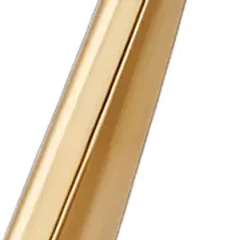  14K Gold Plated Diamond-Shaped Hoop Earrings