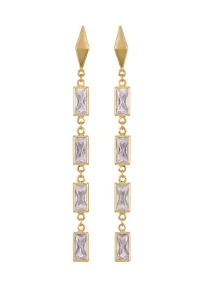 Crystal Linear Earrings