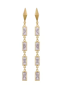 Crystal Linear Earrings
