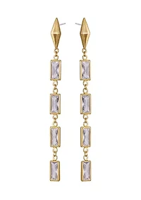 Crystal Linear Earrings