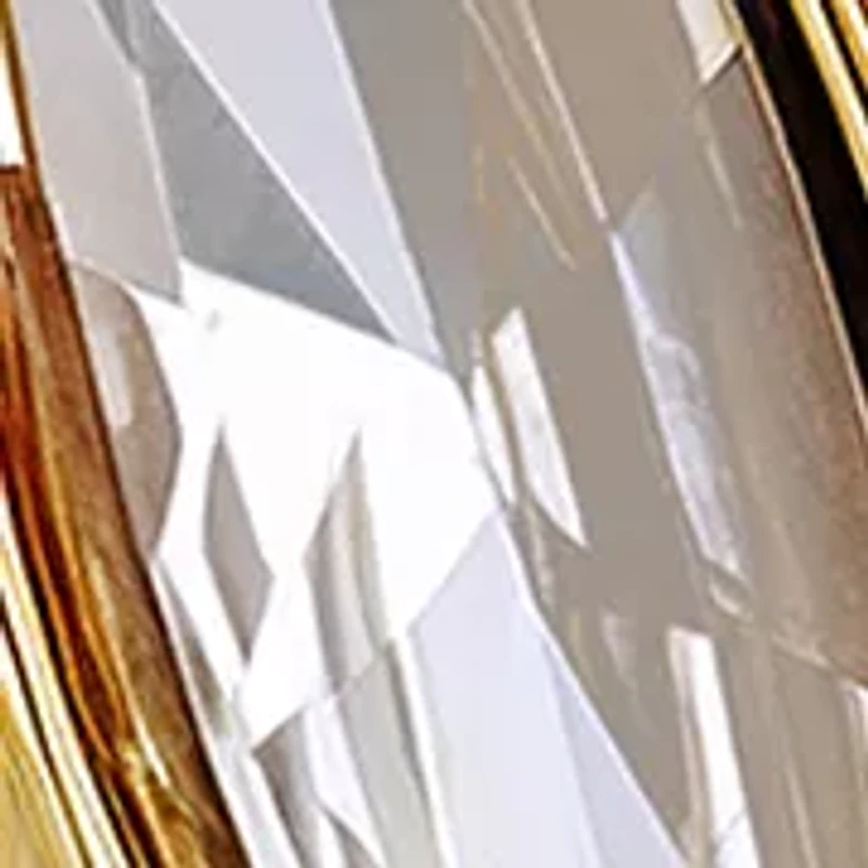 Gold Plated Cubic Zirconia Linear Earrings