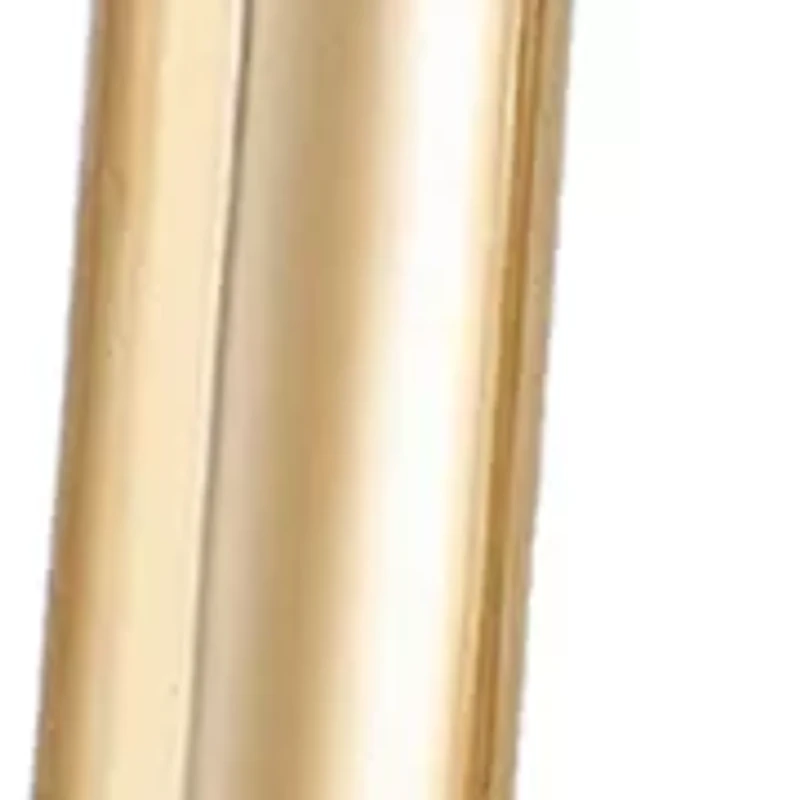 Gold Plated Geometric Pavé Hoop Earrings