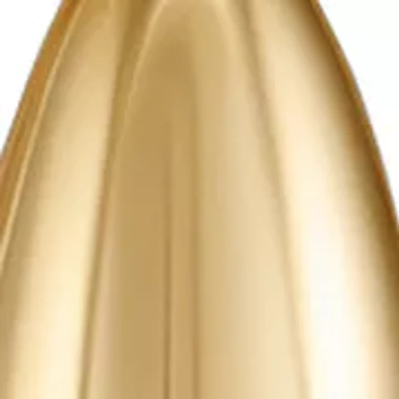 Gold Tone Pave Drop Earrings