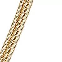  Gold-Plated Black Stone Y-Necklace